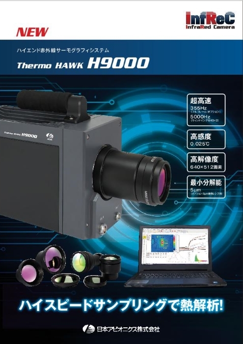 赤外線サーモグラフィカメラ InfReC H9000