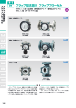 フラップ型流量計 フラップフローセル