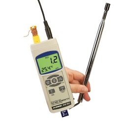 リアルタイムデータロガー付き熱線風速計 HHF-SD1
