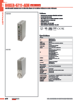 ファンレス・組込み用小型PC BOXER-6711-ADN