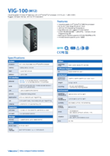 Vecow社　NB-IOT対応ARMシステム VIG-100