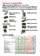 BrandyWine社　ボード型TimingSync(時刻同期)製品ラインナップ