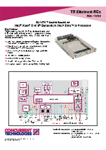 Concurrent #5 TR E8x/msd-RCx　3U VPX