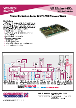 Concurrent　#7　VR E7x/msd-RCx　6U VPX　ミリタリ向け堅牢VPX(6U) CPUボード