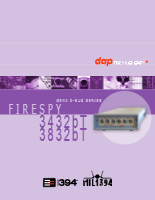 DapTechnology社　IEEE-1394プロトコル・アナライザ　FireSpy3432/3832bT