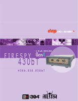 DAP社 FireSPYシングルバス　シリーズ　FireSpy430bT