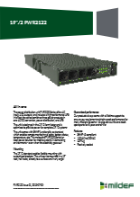 堅牢UPS内蔵ACDCコンバータ(4 x DC ouput) PWR2122 - MilDef社