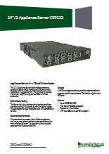 MilDef社 19'/2 ネットワーク堅牢コンピュータ CS9122