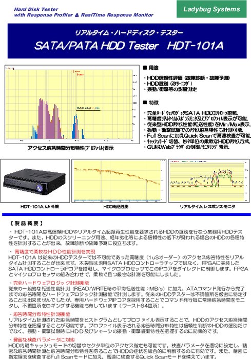 SATA HDDテスター HDT-101A