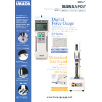荷重測定器カタログ IMADA 製品総合カタログ