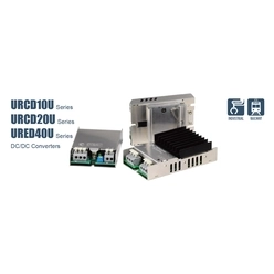 鉄道補助システム向けDC／DC電源ソリューション URCD10／20U URED40U