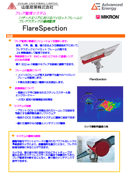 フレア監視システム　FlareSpection