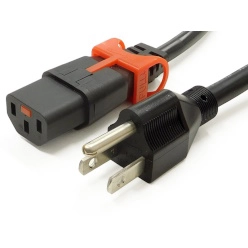 抜け防止 ロック電源ケーブル C13 Lock