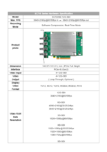 PCIe 4Kキャプチャーカード SC720N4 12G-SDI