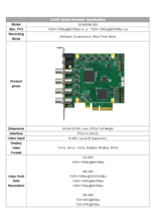 PCIe HDキャプチャーカード SC400N4 SDI