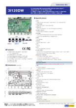 3.5インチ組込みボードコンピュータ 3I120DW