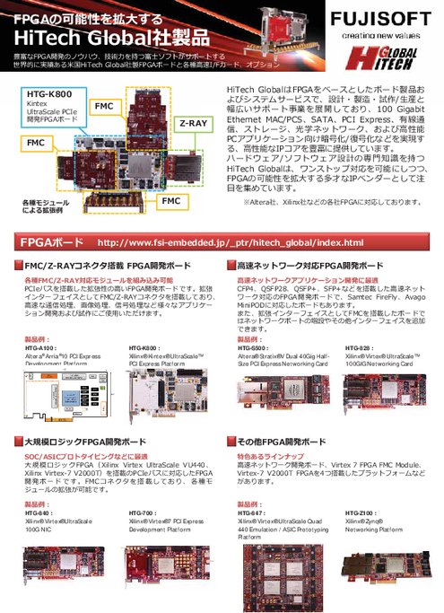 HiTech Global社 製品カタログ