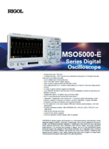 オシロスコープ MSO5000-Eシリーズ