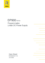 プログラマブル直流電源 DP900シリーズ