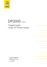 プログラマブル直流電源 DP2000シリーズ