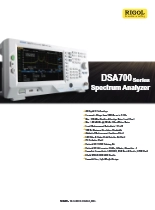 スペクトラム・アナライザ DSA700シリーズ