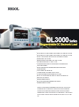 プログラマブル直流電子負荷 DL3000シリーズ