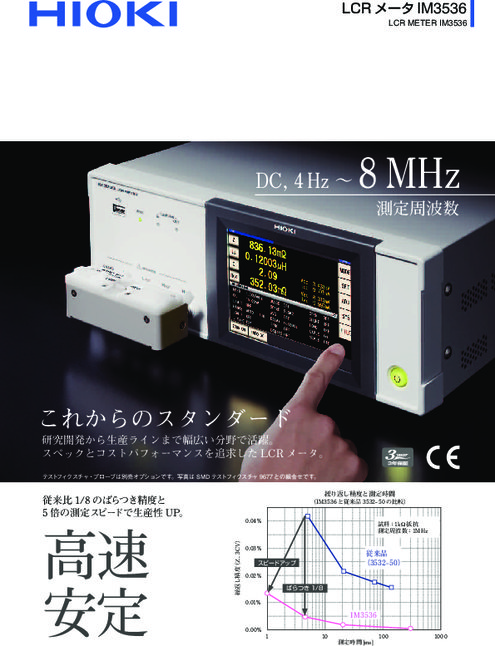 LCRメータ IM3536