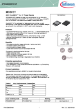 ソフトスイッチング産業用アプリケーション向け600V CoolMOS IPDQ60R010S7