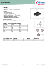 OptiMOS5パワーMOSFET 80V IPT010N08NM5