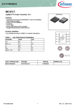 OptiMOS 5 BiC 80V Power MOSFET BSC019N08NS5