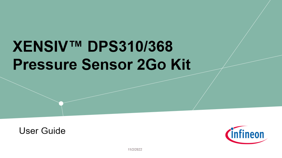 気圧センサ DPS310／DPS368 Kit2Go