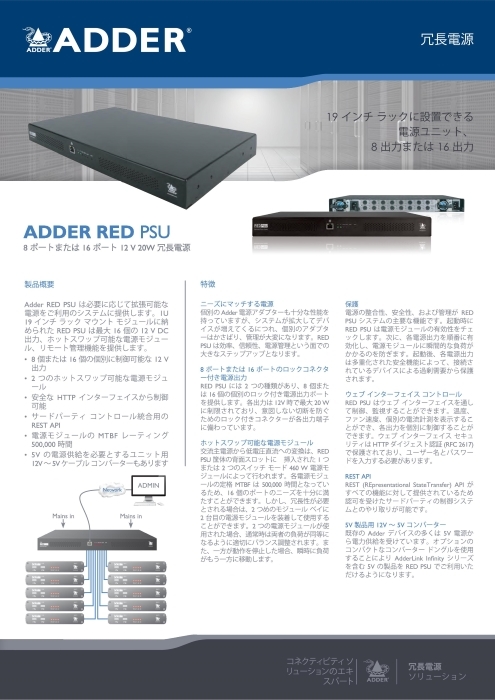 パワーサプライ RED PSU