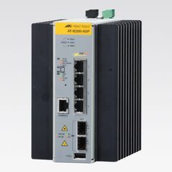 AMF対応 産業用ギガビット・インテリジェント・スイッチ CentreCOM AT-IE200-6GP