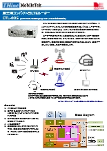 LTEモジュール内蔵 産業用コンパクトルーター CTL-005
