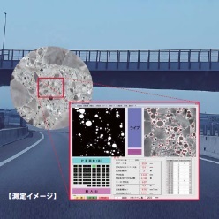 硬化コンクリート気泡計測装置 HF-MAC11