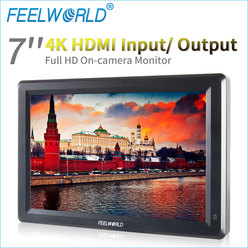 7インチ4K HDMI入出力カメラモニタ  FEELWORLD F7