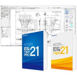 2次元CADソフトウェア 図脳RAPIDPRO21／図脳RAPID21