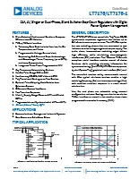 DC/DCスイッチングレギュレータ Analog Devices Inc. LT7176RV-1#TRPBF